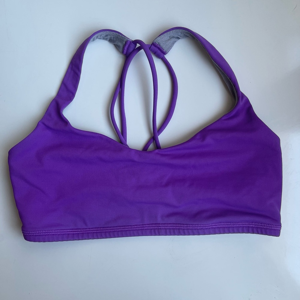 Lululemon Bra, Size 4, Purple
